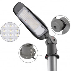 Φωτιστικό Δρόμου LED 30W 230V 3000lm 85°x140° IP65 4000K Λευκό Φως 3-61930